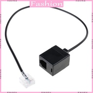 NAV RJ45 Ethernet to RJ11 Conversion Cable RJ45 to RJ11 Adapter Cord for Office Use
