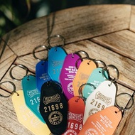 【METALIZE】復古飯店鑰匙圈 / 共11色