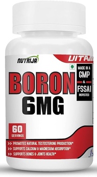 Boron Citrate/Aspartate/Glycine Complex in Each Serving - 60 Capsules