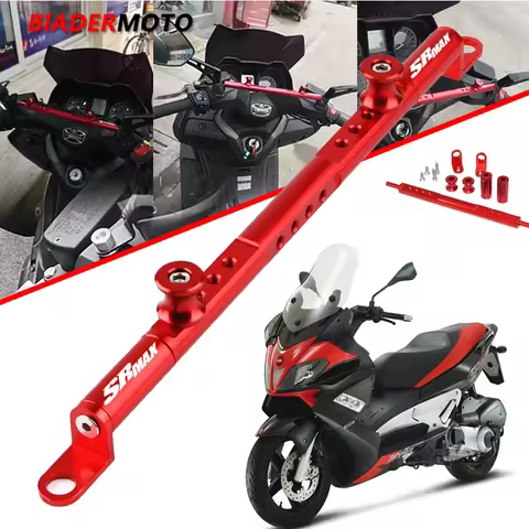 Motorcycle GPS Holder Handlebar Balance Bar Steering Lever Navigation bracket For APRILIA SR 50 MY S