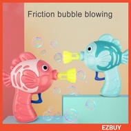 ezbuy Cartoon Fish Bubble Making Blower Machine with Solution Kids Developmental Toy