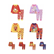 Local Seller Cuddle Me 9-14 Year Old Kids Pyjamas Set / Kids Outing Set / Chinese New Year Clothing