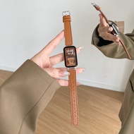 Strap Strap Redmi Band 2/Xiaomi Band 8 Active Strap Leather Pin Buckle Strap for Xiaomi Band 8 Activ