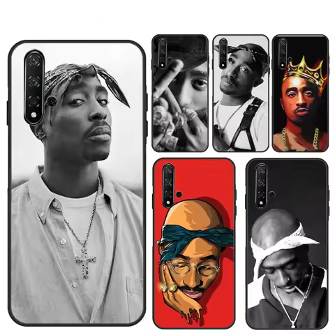 2pac Tupac Shakur Rap Rapper For Huawei Nova 12i 11i 8i 12s 9 10 SE Y91 Y90 Y60 Y70 Y72 Y61 P20 P40 
