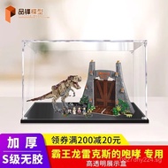 Display Box Roaring Tyrannosaurus Rex Rex Figure Transparent Acrylic Model Glass Cover75936Dustproof