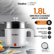 Gaabor Mini Rice Cooker Multi Cooker Double Layer Rice Cooker With Steamer Non-Stick1.5L/1.8L/2L