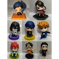 Preloved mini figure mf35 daiki aoimine nohime obanai bts tinytan bts monitor remsuke kunigami aizen