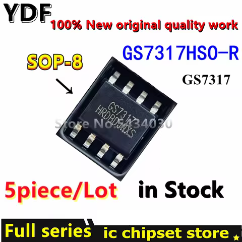 (5pcs)100% New GS7317HSO-R GS7317 7317 sop-8 Chipset