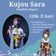 Dijual RENTAL : Kujou Sara Genshin Impact Cosplay