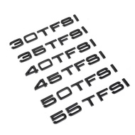 1pc AUDI ABS 30TFSI 35TFSI 40TFSI 45TFSI 50TFSI 55TFSI 60TFSI Emblem Car Rear Trunk Badge Sticker Fo