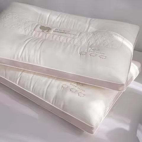 Soft Pillows 48x74cm for Home Spine and Aid Sleeping Pillow Shell Hotel High Quality Health Care Bed