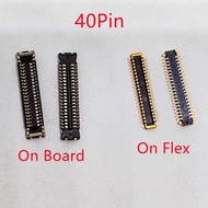 5-20Pcs LCD Display Screen Flex FPC Connector 40pin For OPPO A15/A15S/REALME C11/C12/C15/NARZA 20/NA