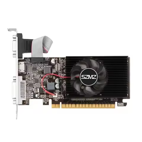 SZMZ GT 610 Video card 2GB NVIDIA GeForce GT610 ddr3 graphics card