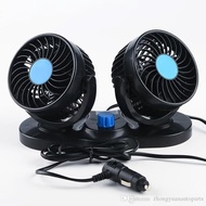 12V Car Fan / Double Headed Vehicle Fan