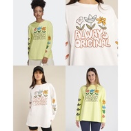 Adidas Originals Womens Always Original Graphic Long-Sleeve