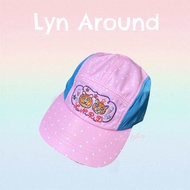 Lyn around [แท้💯] หมวกแก๊ป ปักน้องเสือ ลายจุด (Pink)