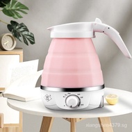 Foldable Travel Electric Kettle Silicone Household Electric Travel Kettle Thermal Insulation Mini Small Capacity0.6L