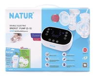 NATUR เนเจอร์ เครื่องปั้มนมไฟฟ้า แบบปั้มคู่ รุ่น D-5 1 เครื่อง