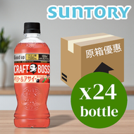 三得利 - 【原箱優惠】Suntory Craft Boss 雜莓茶 500ML x 24支