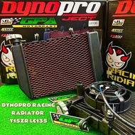 DYNOPRO RACING RADIATOR 900ML SINGLE FAN TWIN FAN Y15ZR LC135 V1-V7