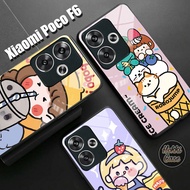 Case poco F6 - Softcase Glass poco F6 Premium - Casing poco F6 - Silicone poco F6 - Softcase F6 [121