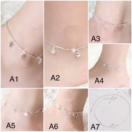 multiple design S925 Anklet 925银脚链