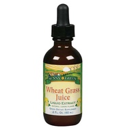 [USA]_Sunny Green Wheat Grass Juice, Natural Lemon, 2 Ounce