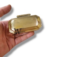 Tempat Nginang Model Kuno Bahan Kuningan Warna Kuning 1 Pcs