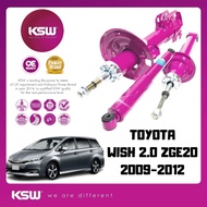 KSW HEAVY DUTY GAS ABSORBER -TOYOTA WISH 2.0 ZGE20 2009-2012 FRONT AND REAR