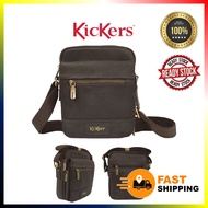 KICKERS ORIGINAL KULIT LEATHER BAG SLING BAG PINGGANG LELAKI PEREMPUAN PHONE BAG POUCH BAG MEN WOMEN