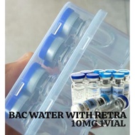 BAC WATER 3ML WITH RET-@ 10M-G 1v BAC WTER SERUM