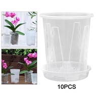 [Homyl1] 10x Orchid Pots Flower Pot Planter for Health Root Growth, Professional, with