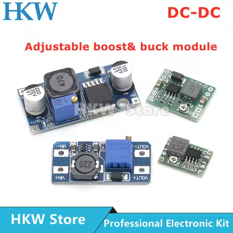 DC-DC Voltage stabilized power supply module Adjustable boost& buck voltage regulator module LM2596S