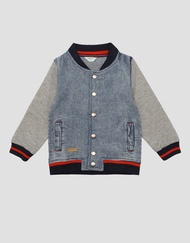 LITTLE M Little M Denim Baseball Combi Jaket Anak Laki-laki