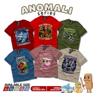 Boys' anomali t-shirts, children's anomali t-shirts, tung sahur t-shirts baju budak lelaki tshirt bu