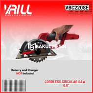 CORDLESS CIRCULAR SAW 5.5INCH MESIN GERGAJI KAYU VRILL VBC220SE VBC220 - POWERTOOLS7