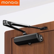 Monqiqi 180°/35KG Door Closer Penutup Pintu Otomatis Door Closer Tahanan Pintu Kunci Pintu Penutup P