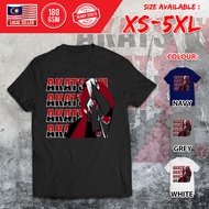NARUTO Akatsuki Anime Cartoon Streetwear Baju Cotton XS-5XL Lengan Pendek Short Sleeve T-Shirt Baju 