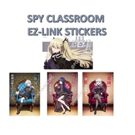 Ezlink Card Sticker / Anime Sticker / Ez-Link or Card Protector Spy Classroom