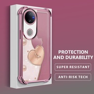 Shockproof Bumper Clear Case For VIVO V50 5G Phone Cases Silicone Casing Cover 0299 FS