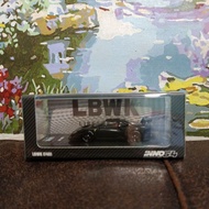 Inno64 LBWK Ferrari F40 Matte Carbon Black