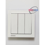 SIEMENS RELFA 3Gang 1Way Switch