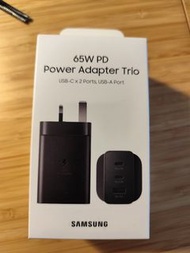 全新Samsung 65w PD 旅行充電器