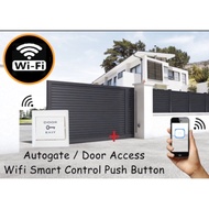 WiFi Autogate Smartphone Opener with Home/Car 2.4G Push Button Installation Available