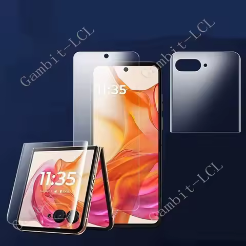 2in1 HD Full Hydrogel Film For Motorola Razr 50 Ultra 40 2019 2020 2022 50Ultra Razr40 Plus Protecti