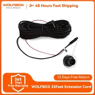 WOLFBOX 33 Feet Rear Camera Extension Cord Cable (4 pin,2.5mm) for G840S /G910/ G930 / G840H(Type-c)