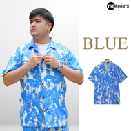 THE ROOMS - เดอะรูม เสื้อฮาวาย โคตรนุ่ม แขนสั้น ผ้าสปัน ผ้าดีมาก ลายมัลดีฟส์
