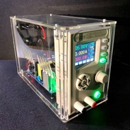 DC Power Supply Control Adjustable 50V 5A wit Enclosure Acrylic Box Ca