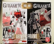 全新未開g-frame G Frame #14 Fa 兩盒套裝盒蛋盲盒食玩模型Bandai mobile suit Gundam機動戰士鋼彈高達地球連邦軍一年戰爭UC0080 口袋內戰爭 unit 1