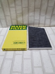 กรองแอร์ ชาโคล Benz CLK W209 / C209 ( 2002 - 2009 ) ทุกรุ่น Cabin Air filter Mann CUK3461/1